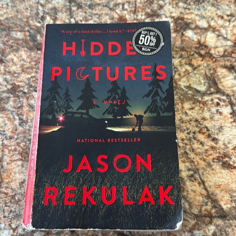 ‘Hidden Pictures’ by Jason Rekulak - Hardcover - Thriller/Mystery